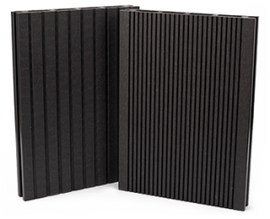 Premium Classic sötétszürke/antracit WPC teraszburkolat minta